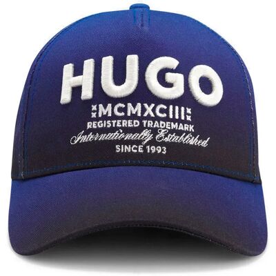 Hugo Casquette Merk 10278875 Open Blue One Size - Publicité Hugo Casquette Merk 10278875 Open Blue One Size - Publicité