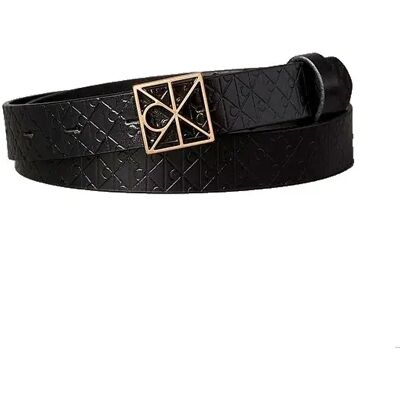 Calvin Klein Ceinture Lv04f7063g Black / Antique Light Gold 90 cm - Publicité Calvin Klein Ceinture Lv04f7063g Black / Antique Light Gold 90 cm - Publicité