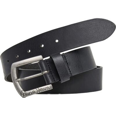 Pepe Jeans Ceinture Douglas Black 95 cm - Publicité Pepe Jeans Ceinture Douglas Black 95 cm - Publicité