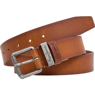 Pepe Jeans Ceinture Ezra Cognac Brown 95 cm - Publicité Pepe Jeans Ceinture Ezra Cognac Brown 95 cm - Publicité