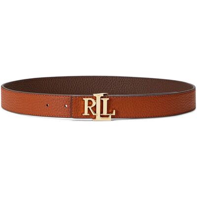 Lauren Accesorios Ceinture 412912039 Logo Reversible Lauren Tan / Dark Brown XS Femme - Publicité Lauren Accesorios Ceinture 412912039 Logo Reversible Lauren Tan / Dark Brown XS Femme - Publicité