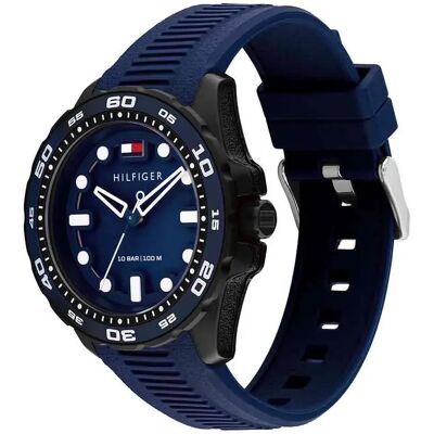 Tommy Hilfiger Montre Regatta 42mm Blue / Navy One Size - Publicité Tommy Hilfiger Montre Regatta 42mm Blue / Navy One Size - Publicité