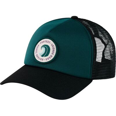 Protest Casquette De Camionneur Badger Dark Teal 59 cm unisex - Publicité Protest Casquette De Camionneur Badger Dark Teal 59 cm unisex - Publicité