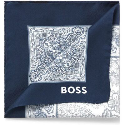 Boss Mouchoir 222 10277269 Open Blue One Size Homme - Publicité Boss Mouchoir 222 10277269 Open Blue One Size Homme - Publicité