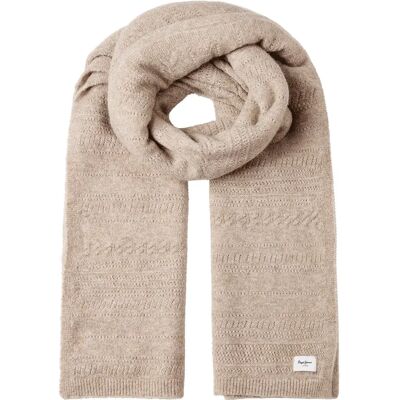 Pepe Jeans écharpe Junior Monique Malt Beige One Size Fille - Publicité Pepe Jeans écharpe Junior Monique Malt Beige One Size Fille - Publicité