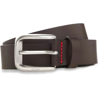 Hugo Ceinture Go 10245706 Red Dark Brown 95 cm - Publicité Hugo Ceinture Go 10245706 Red Dark Brown 95 cm - Publicité