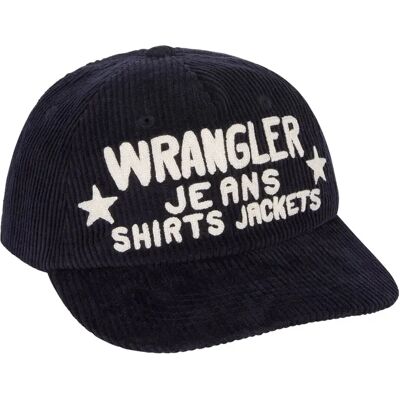 Wrangler Casquette Corduroy Navy One Size unisex - Publicité Wrangler Casquette Corduroy Navy One Size unisex - Publicité