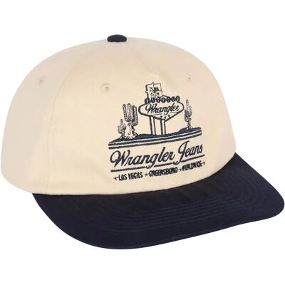 Wrangler Casquette Sign Ecru One Size unisex - Publicité Wrangler Casquette Sign Ecru One Size unisex - Publicité
