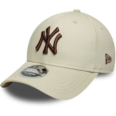 New Era Casquette 9forty Mid Crown New York Yankees Light Beige One Size unisex - Publicité New Era Casquette 9forty Mid Crown New York Yankees Light Beige One Size unisex - Publicité