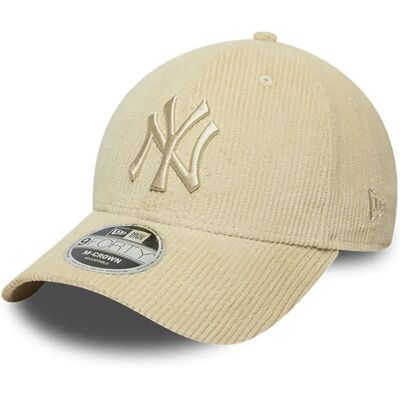 New Era Casquette Cord 9forty Mid Crown New York Yankees Light Beige / Stone One Size unisex - Publicité New Era Casquette Cord 9forty Mid Crown New York Yankees Light Beige / Stone One Size unisex - Publicité