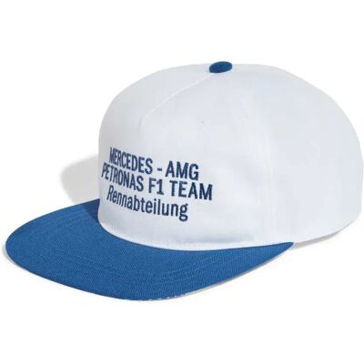 Adidas Casquette Mercedes Amg Petronas F1 Team Blue Wonder White 56 cm unisex - Publicité Adidas Casquette Mercedes Amg Petronas F1 Team Blue Wonder White 56 cm unisex - Publicité