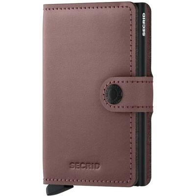 Secrid Portefeuille Miniwallet Matte Rose One Size Homme,Femme - Publicité Secrid Portefeuille Miniwallet Matte Rose One Size Homme,Femme - Publicité
