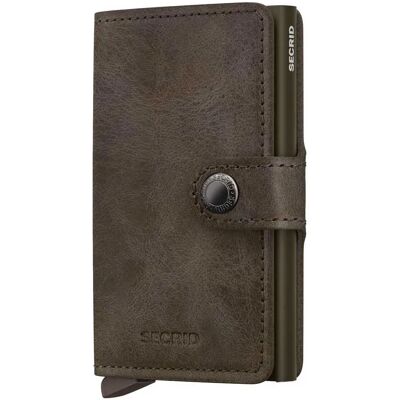 Secrid Portefeuille Miniwallet Vintage Oak One Size Homme,Femme - Publicité Secrid Portefeuille Miniwallet Vintage Oak One Size Homme,Femme - Publicité