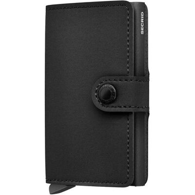 Secrid Portefeuille Miniwallet Yard Powder Black One Size - Publicité Secrid Portefeuille Miniwallet Yard Powder Black One Size - Publicité