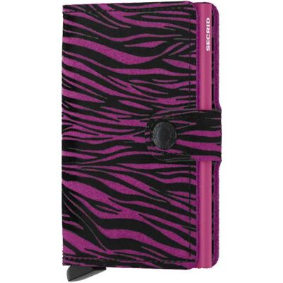Secrid Portefeuille Miniwallet Zebra Fuchsia One Size Homme,Femme - Publicité Secrid Portefeuille Miniwallet Zebra Fuchsia One Size Homme,Femme - Publicité