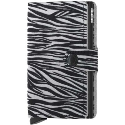 Secrid Portefeuille Miniwallet Zebra Light Grey One Size Homme,Femme - Publicité Secrid Portefeuille Miniwallet Zebra Light Grey One Size Homme,Femme - Publicité