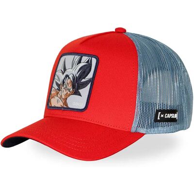 Capslab Casquette Dragon Ball Super Ultra Instinct Red / Grey One Size - Publicité Capslab Casquette Dragon Ball Super Ultra Instinct Red / Grey One Size - Publicité