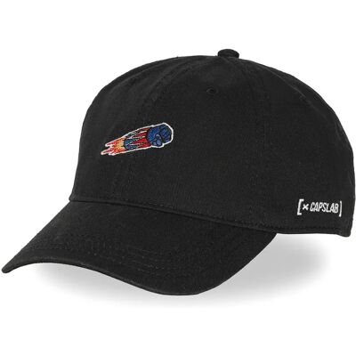 Capslab Casquette Goldorak Full Black One Size unisex - Publicité Capslab Casquette Goldorak Full Black One Size unisex - Publicité
