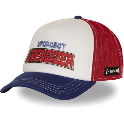 Capslab Casquette Goldorak Ufo Blue / White One Size unisex - Publicité Capslab Casquette Goldorak Ufo Blue / White One Size unisex - Publicité