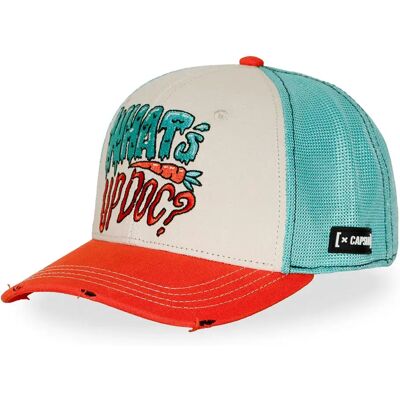 Capslab Casquette Looney Tunes Wud Red / White One Size unisex - Publicité Capslab Casquette Looney Tunes Wud Red / White One Size unisex - Publicité
