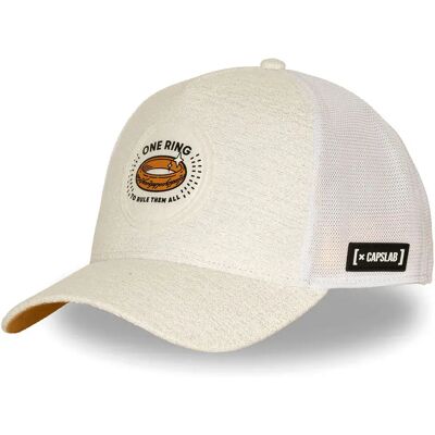 Capslab Casquette Lord Of The Rings Ring Grey / Brown One Size - Publicité Capslab Casquette Lord Of The Rings Ring Grey / Brown One Size - Publicité