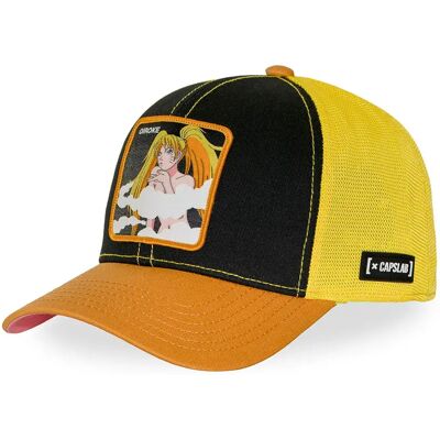 Capslab Casquette Naruto Oiran Black / Yellow / Orange One Size unisex - Publicité Capslab Casquette Naruto Oiran Black / Yellow / Orange One Size unisex - Publicité