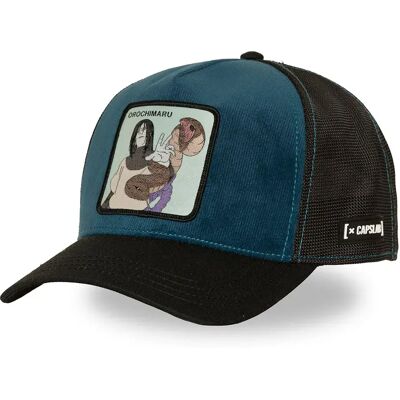 Capslab Casquette Naruto Orochimaru Blue / Black One Size unisex - Publicité Capslab Casquette Naruto Orochimaru Blue / Black One Size unisex - Publicité
