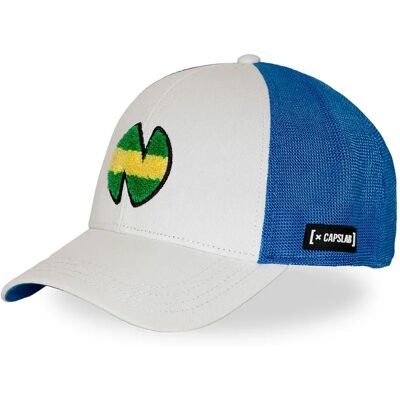 Capslab Casquette Olive & Tom Newteam Blue / White One Size - Publicité Capslab Casquette Olive & Tom Newteam Blue / White One Size - Publicité