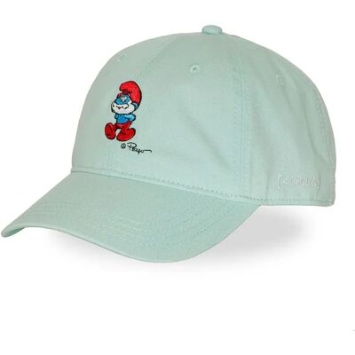 Capslab Casquette Papa Smurf Green One Size unisex - Publicité Capslab Casquette Papa Smurf Green One Size unisex - Publicité