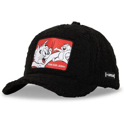 Capslab Casquette Tom & Jerry 2 Black One Size unisex - Publicité Capslab Casquette Tom & Jerry 2 Black One Size unisex - Publicité