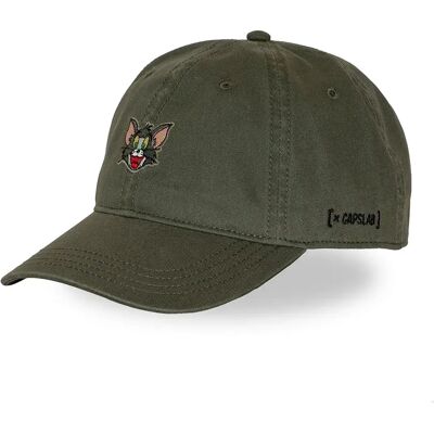 Capslab Casquette Tom & Jerry Cat Green One Size unisex - Publicité Capslab Casquette Tom & Jerry Cat Green One Size unisex - Publicité