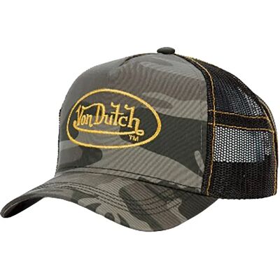 Von Dutch Casquette Vd/0/cas2/cam/gol Camu One Size unisex - Publicité Von Dutch Casquette Vd/0/cas2/cam/gol Camu One Size unisex - Publicité
