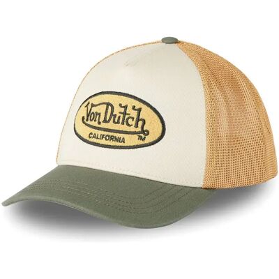 Von Dutch Casquette Vd/1/cb/terry/12 Beige / Green One Size - Publicité Von Dutch Casquette Vd/1/cb/terry/12 Beige / Green One Size - Publicité