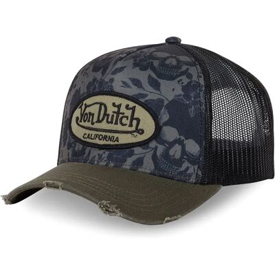 Von Dutch Casquette Vd/1/ct/print/01 Green One Size unisex - Publicité Von Dutch Casquette Vd/1/ct/print/01 Green One Size unisex - Publicité