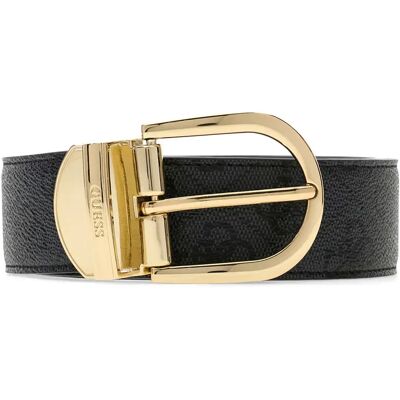 Guess Ceinture Yvonne Logo Coal Logo M - Publicité Guess Ceinture Yvonne Logo Coal Logo M - Publicité