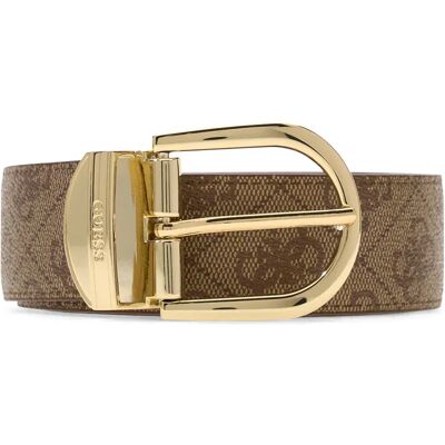 Guess Ceinture Yvonne Logo Latte Logo M - Publicité Guess Ceinture Yvonne Logo Latte Logo M - Publicité