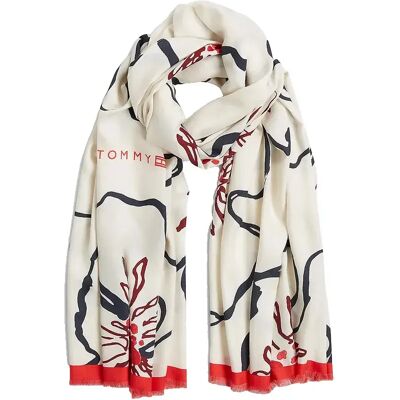Tommy Hilfiger Mouchoir Aw0aw18660 Poppy Print One Size Femme - Publicité Tommy Hilfiger Mouchoir Aw0aw18660 Poppy Print One Size Femme - Publicité