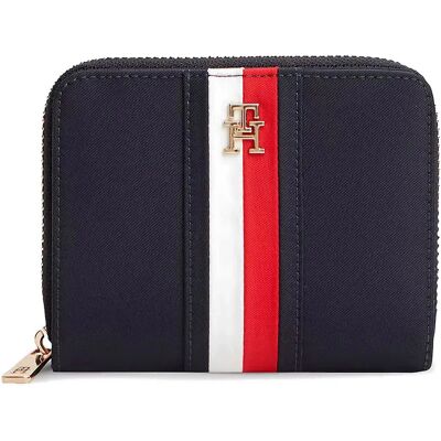 Tommy Hilfiger Portefeuille Pour Femme Aw0aw19164 Space Blue One Size Femme - Publicité Tommy Hilfiger Portefeuille Pour Femme Aw0aw19164 Space Blue One Size Femme - Publicité