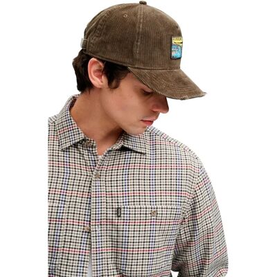 Superdry Casquette Graphic Cord Trucker Dark Brown Cord One Size unisex - Publicité Superdry Casquette Graphic Cord Trucker Dark Brown Cord One Size unisex - Publicité