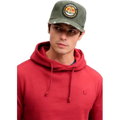 Superdry Casquette Graphic Trucker Washed Camp Green One Size unisex - Publicité Superdry Casquette Graphic Trucker Washed Camp Green One Size unisex - Publicité