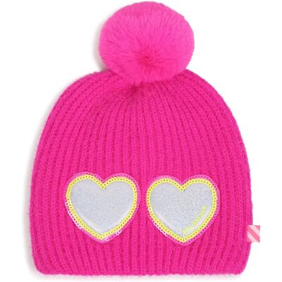 Billieblush Bonnet Junior U22501 Pink 52 cm - Publicité Billieblush Bonnet Junior U22501 Pink 52 cm - Publicité