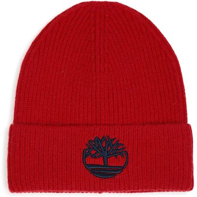 Timberland Bonnet Junior T61097 Red 52 cm - Publicité Timberland Bonnet Junior T61097 Red 52 cm - Publicité