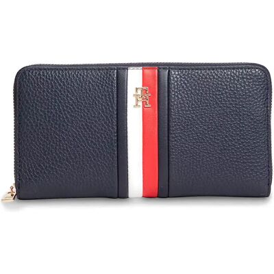 Tommy Hilfiger Portefeuille Pour Femme Aw0aw19163 Space Blue One Size Femme - Publicité Tommy Hilfiger Portefeuille Pour Femme Aw0aw19163 Space Blue One Size Femme - Publicité