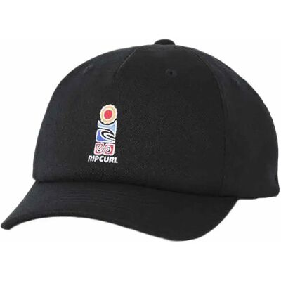 Rip Curl Casquette S-series Totem Adjustable Black One Size unisex - Publicité Rip Curl Casquette S-series Totem Adjustable Black One Size unisex - Publicité