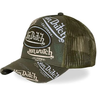Von Dutch Casquette Vd/1/ct/cafe14 Brown / White One Size unisex - Publicité Von Dutch Casquette Vd/1/ct/cafe14 Brown / White One Size unisex - Publicité