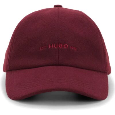 Hugo Casquette Met 10283241 Red Dark Pink One Size - Publicité Hugo Casquette Met 10283241 Red Dark Pink One Size - Publicité