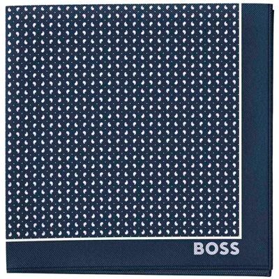 Boss Mouchoir 50504980 Dark Blue One Size Homme - Publicité Boss Mouchoir 50504980 Dark Blue One Size Homme - Publicité
