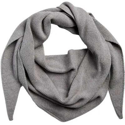 Pieces Mouchoir Komma Medium Grey Melange One Size - Publicité Pieces Mouchoir Komma Medium Grey Melange One Size - Publicité