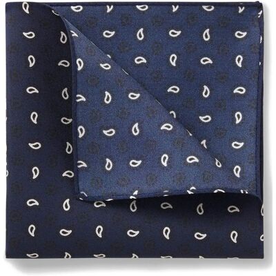 Boss Mouchoir 50582849 Dark Blue One Size - Publicité Boss Mouchoir 50582849 Dark Blue One Size - Publicité