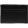 Lacoste Fitzgerald Credit Card Holder Leather Noir Homme Noir One Size male